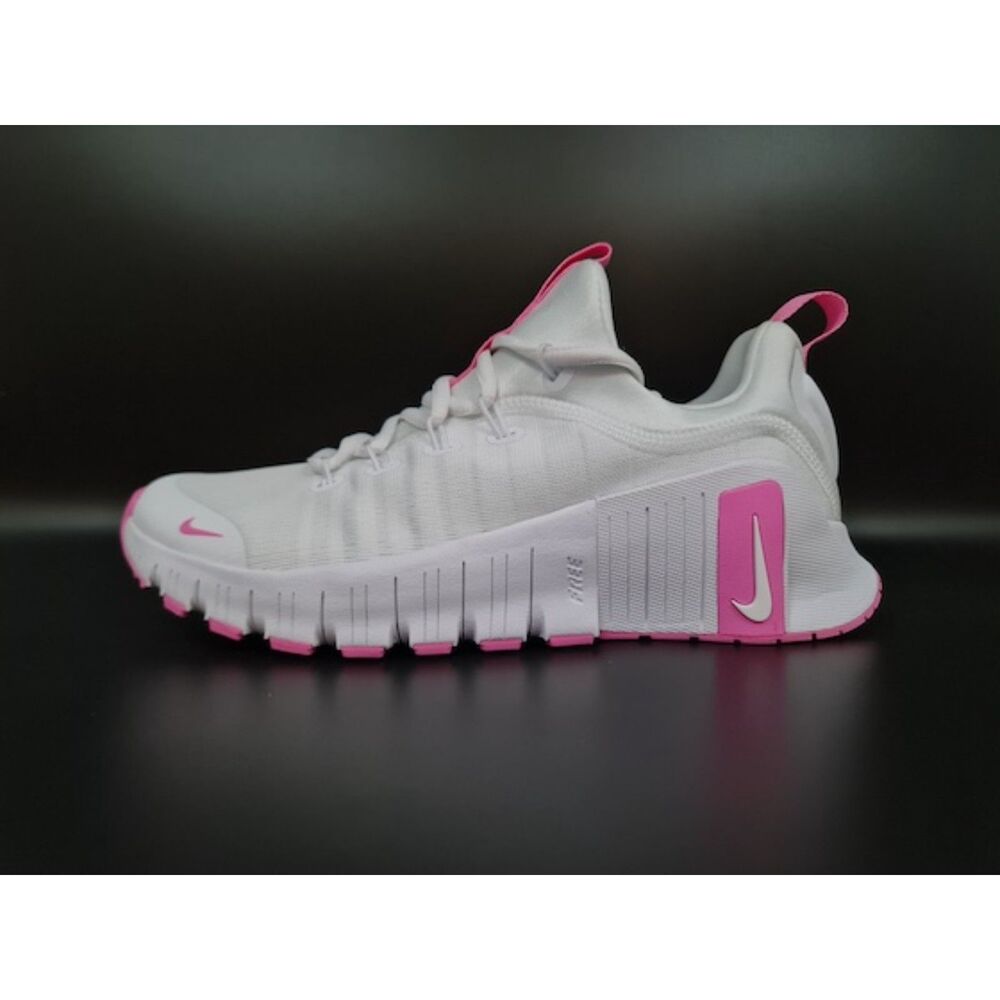 Nike Free Metcon 6 White Pink (Women’s). SIZE 8 - FJ7126-109 - Picture 2 of 7